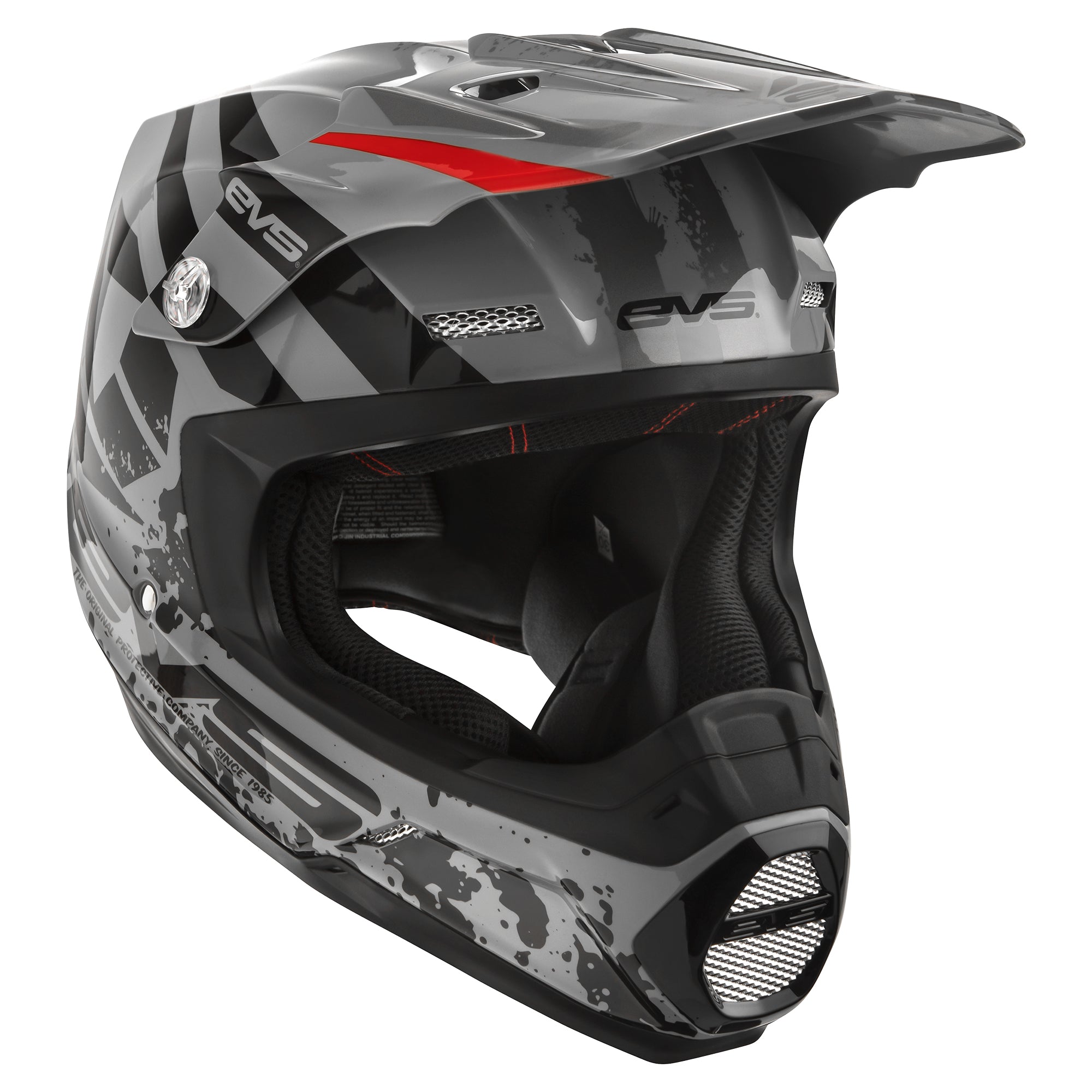 T5 Helmet - Grappler Grey - EVS Sports