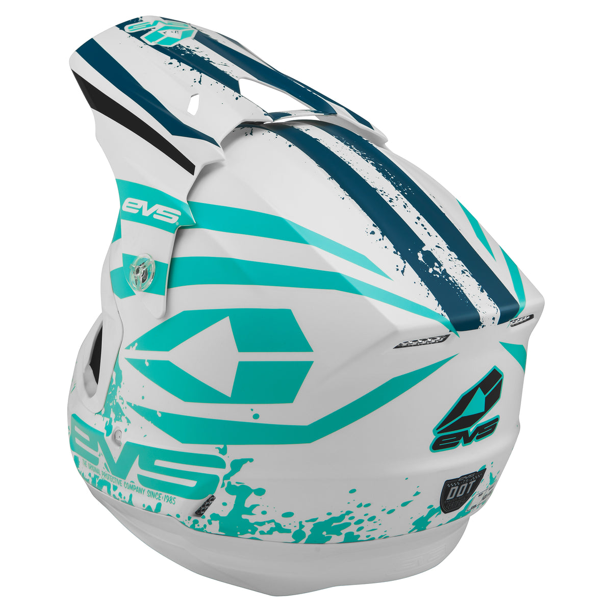 T5 Helmet - Grappler Matte White - EVS Sports