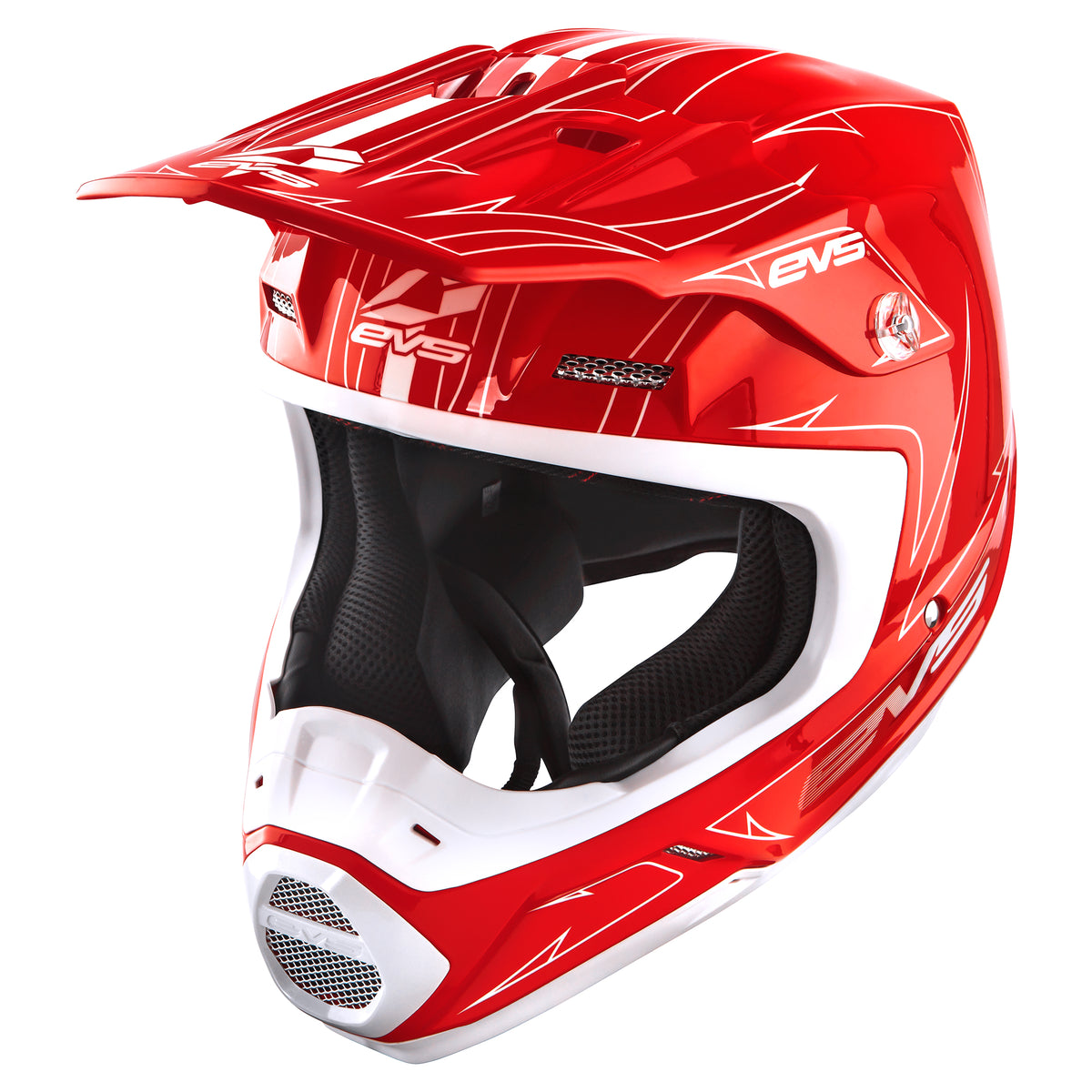 T5 Helmet - Pinner Red - EVS Sports