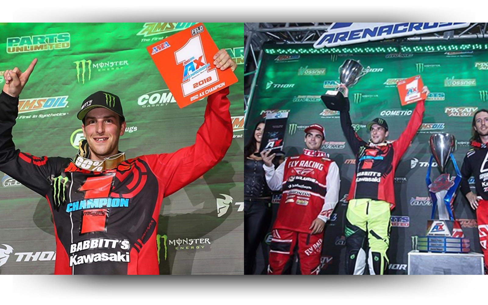 Jacob Hayes wins Arenacross Championship