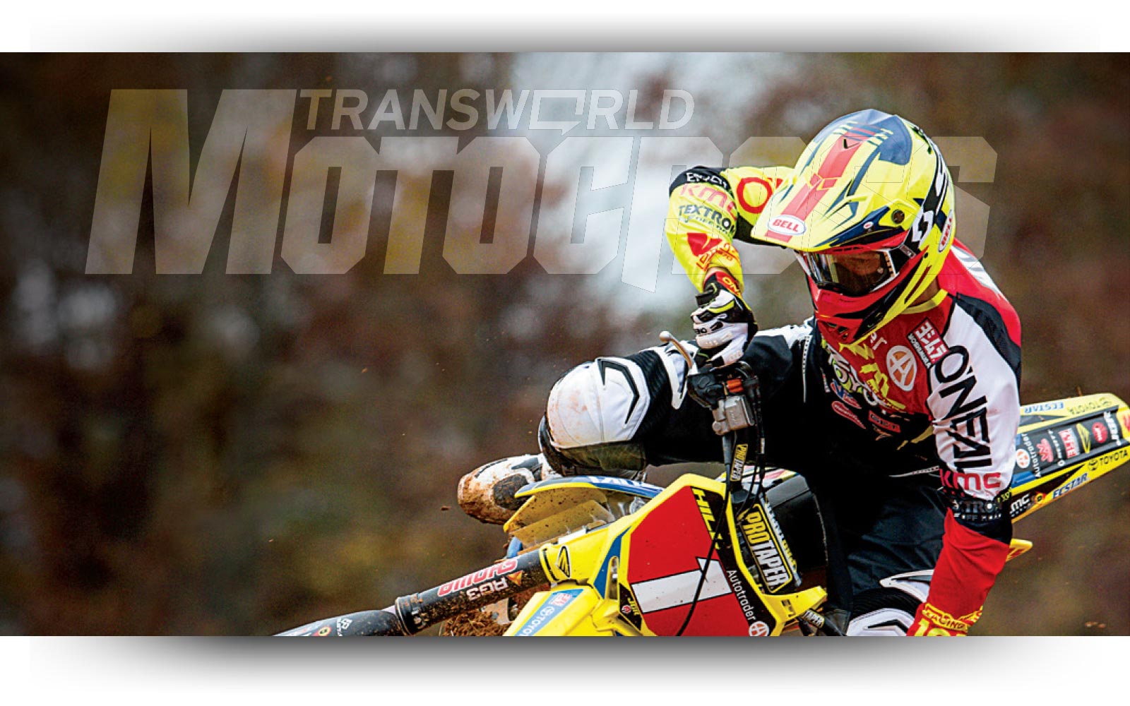 Justin Hill graces the February ’18 Transworld Motocross Magazine