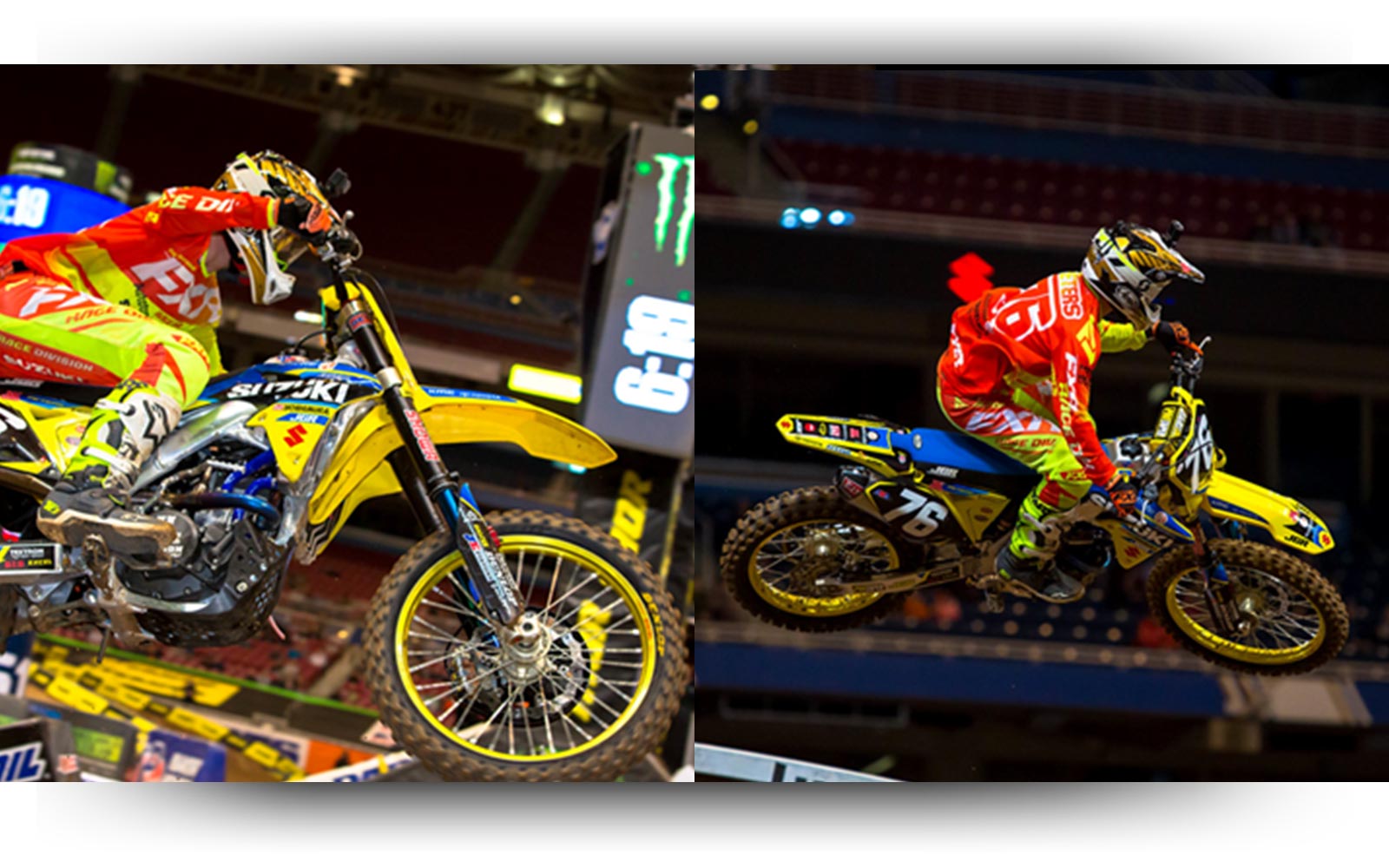 Kyle Peters locks 4th Place at Supercross