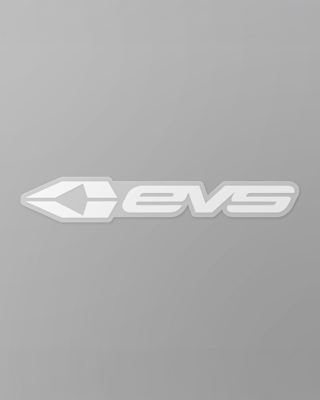 EVS Sports 8&quot; Sticker White - EVS Sports