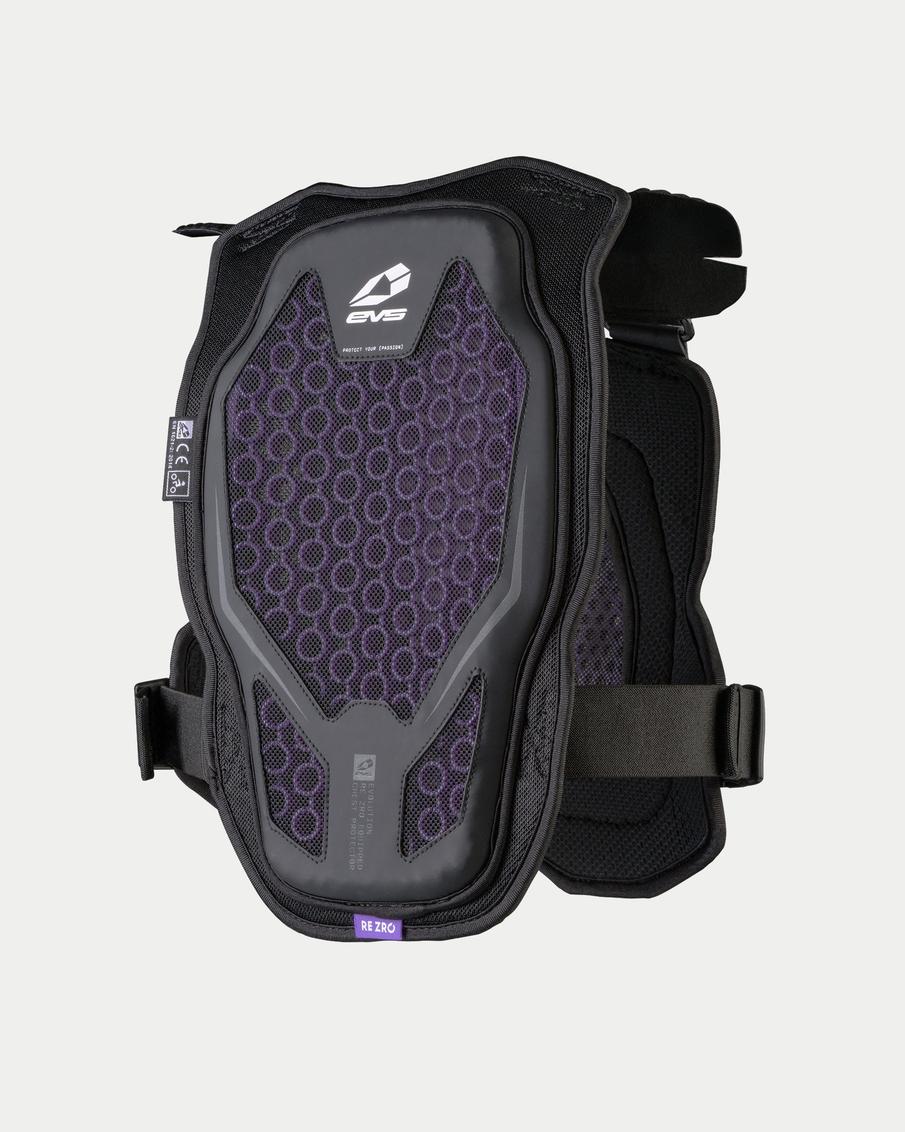 EVS Youth Evo Chest Protector W/RE ZRO Black