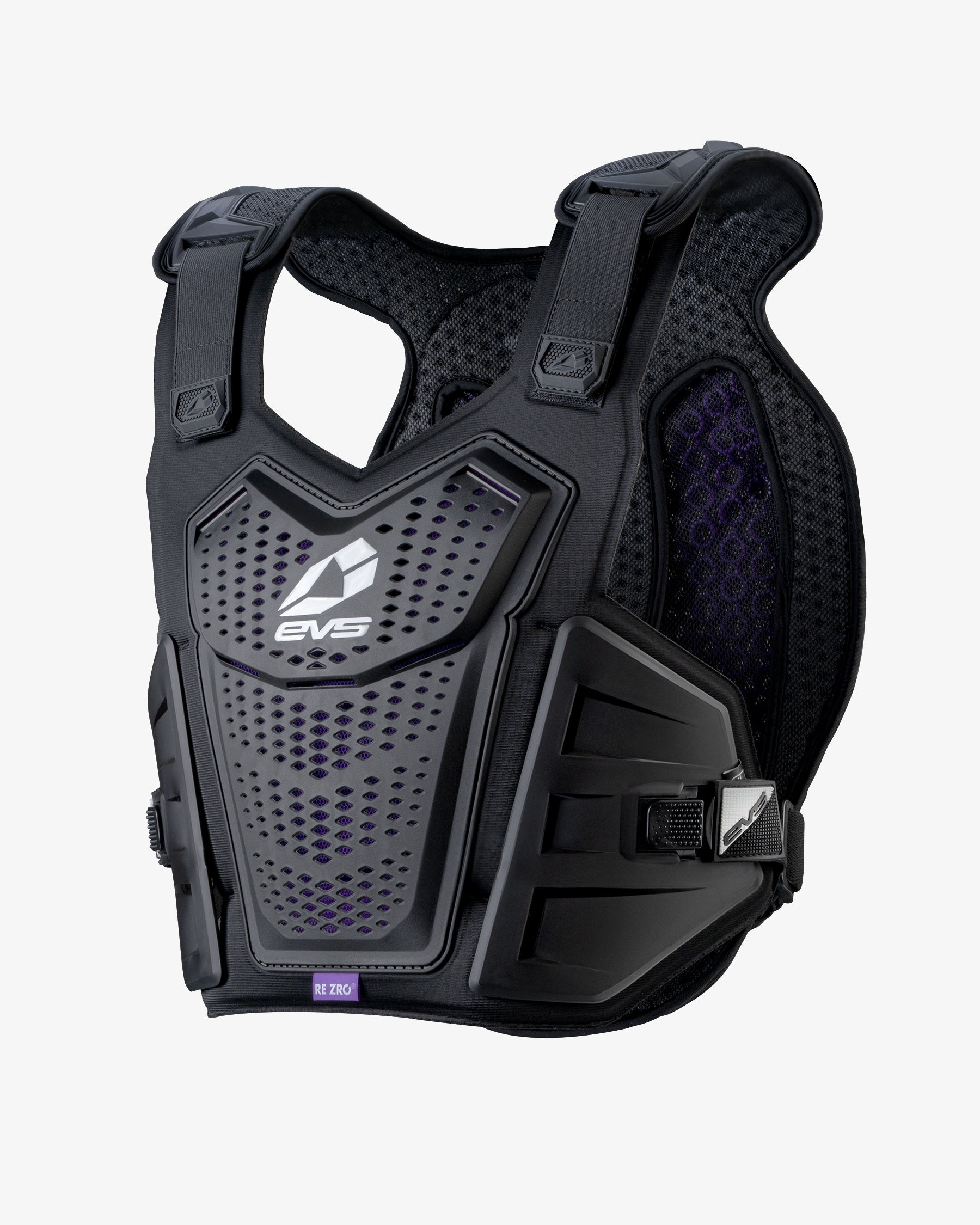 chest gear EVS Evo Chest Protector Youth W/ RE ZRO Black -Youth