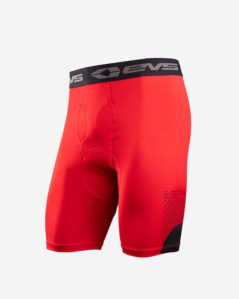 EVS TUG Bottom Moto Boxer - Compression Shorts For Riding, Moisture-Wicking, Black - View #3