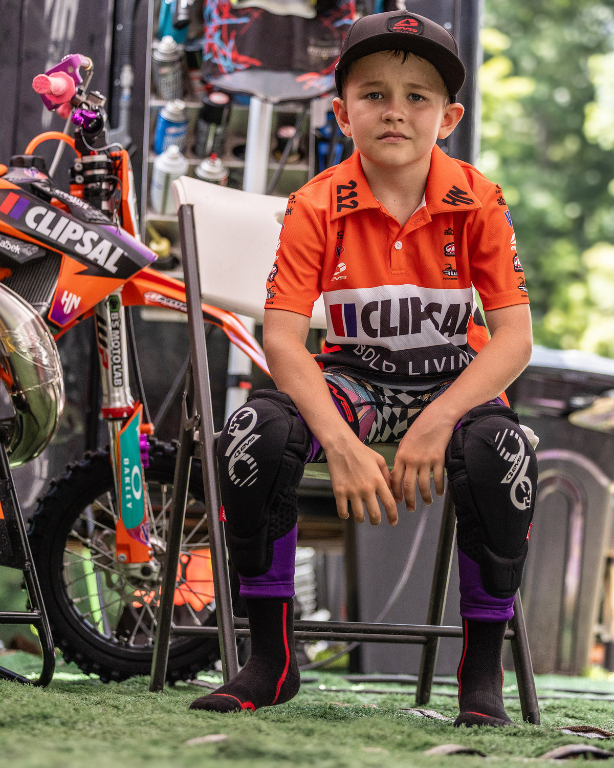 Youth Slayco96 Knee Guard - EVS Sports