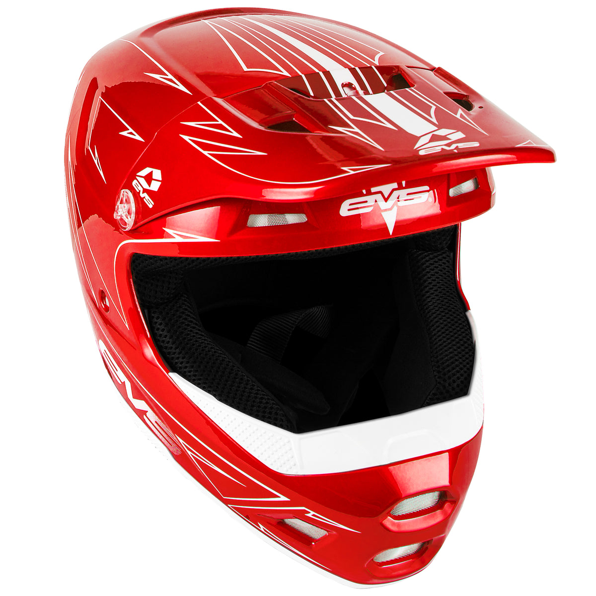T3 Youth Helmet - Pinner Red - EVS Sports