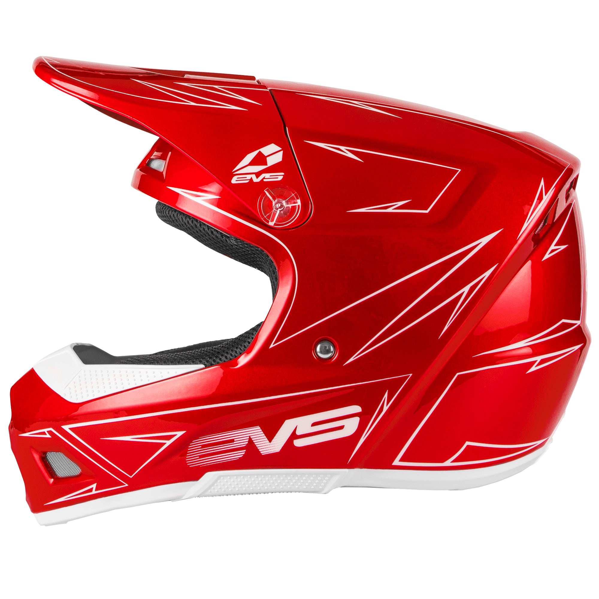 T3 Youth Helmet - Pinner Red - EVS Sports