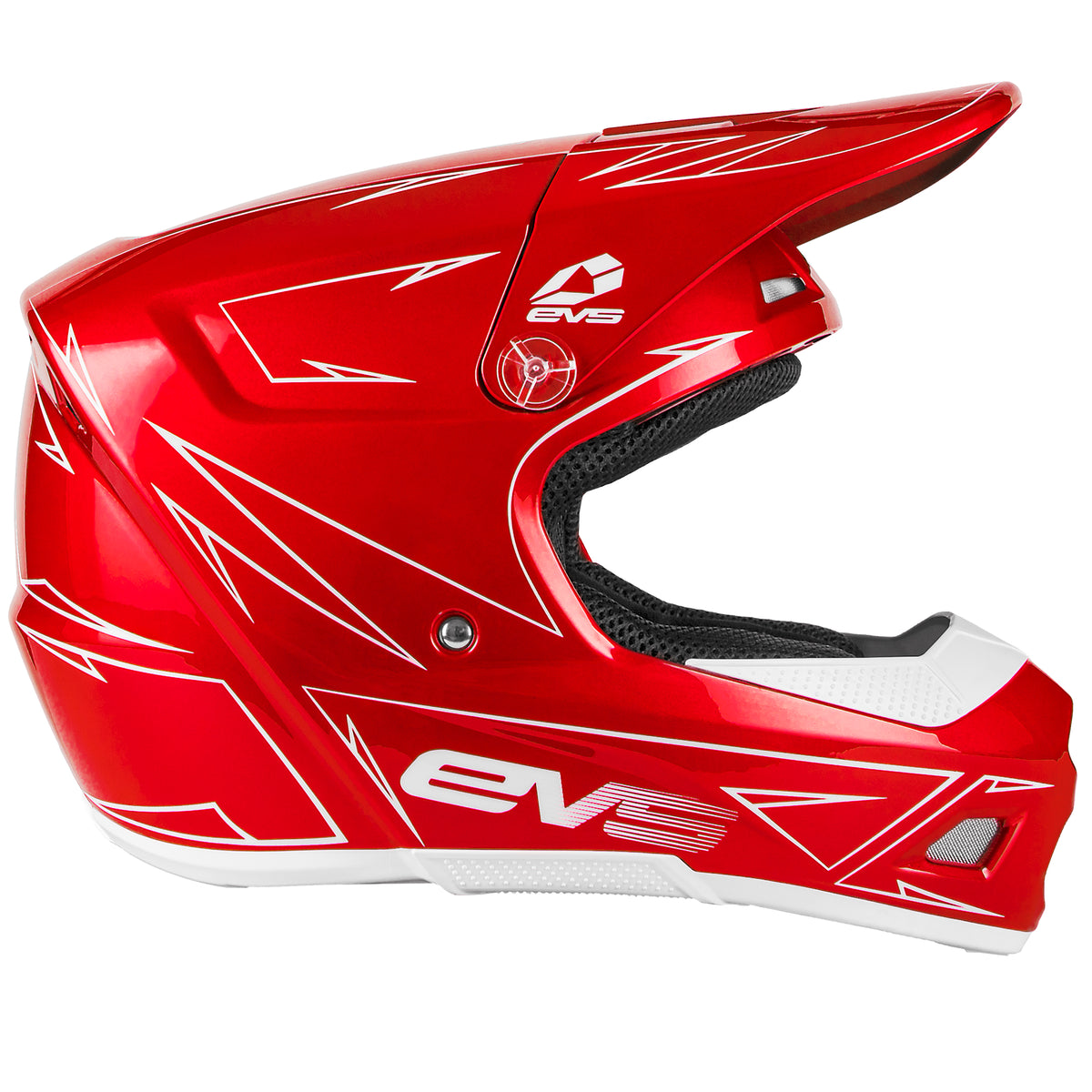 T3 Youth Helmet - Pinner Red - EVS Sports