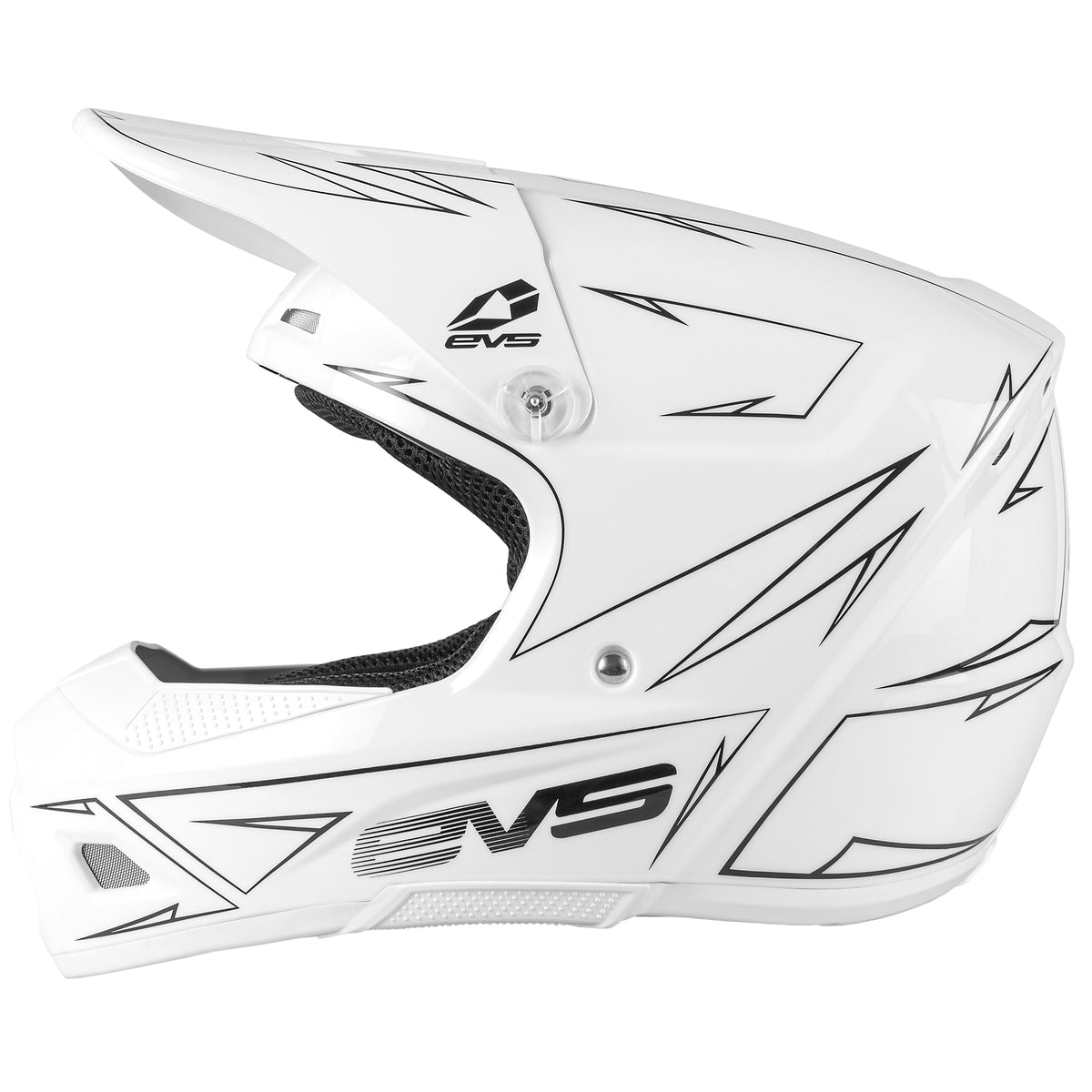 T3 Youth Helmet - Pinner White - EVS Sports