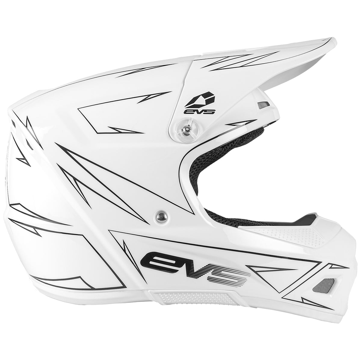 T3 Youth Helmet - Pinner White - EVS Sports