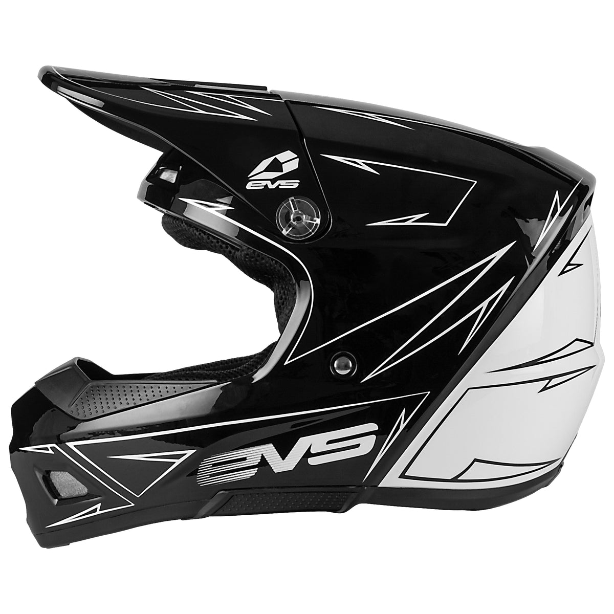 T3 Youth Helmet - 50/Fifty Black - EVS Sports