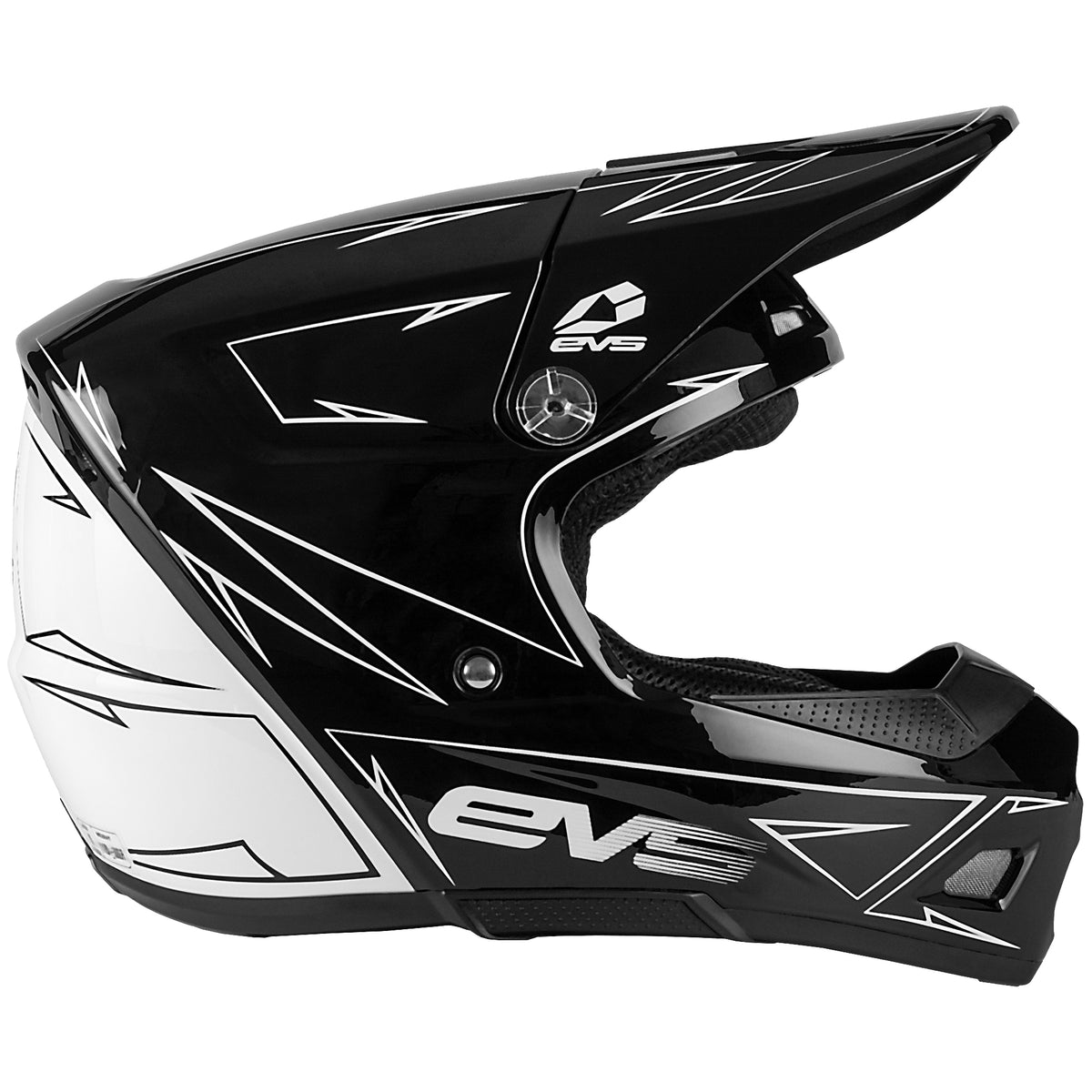 T3 Youth Helmet - 50/Fifty Black - EVS Sports