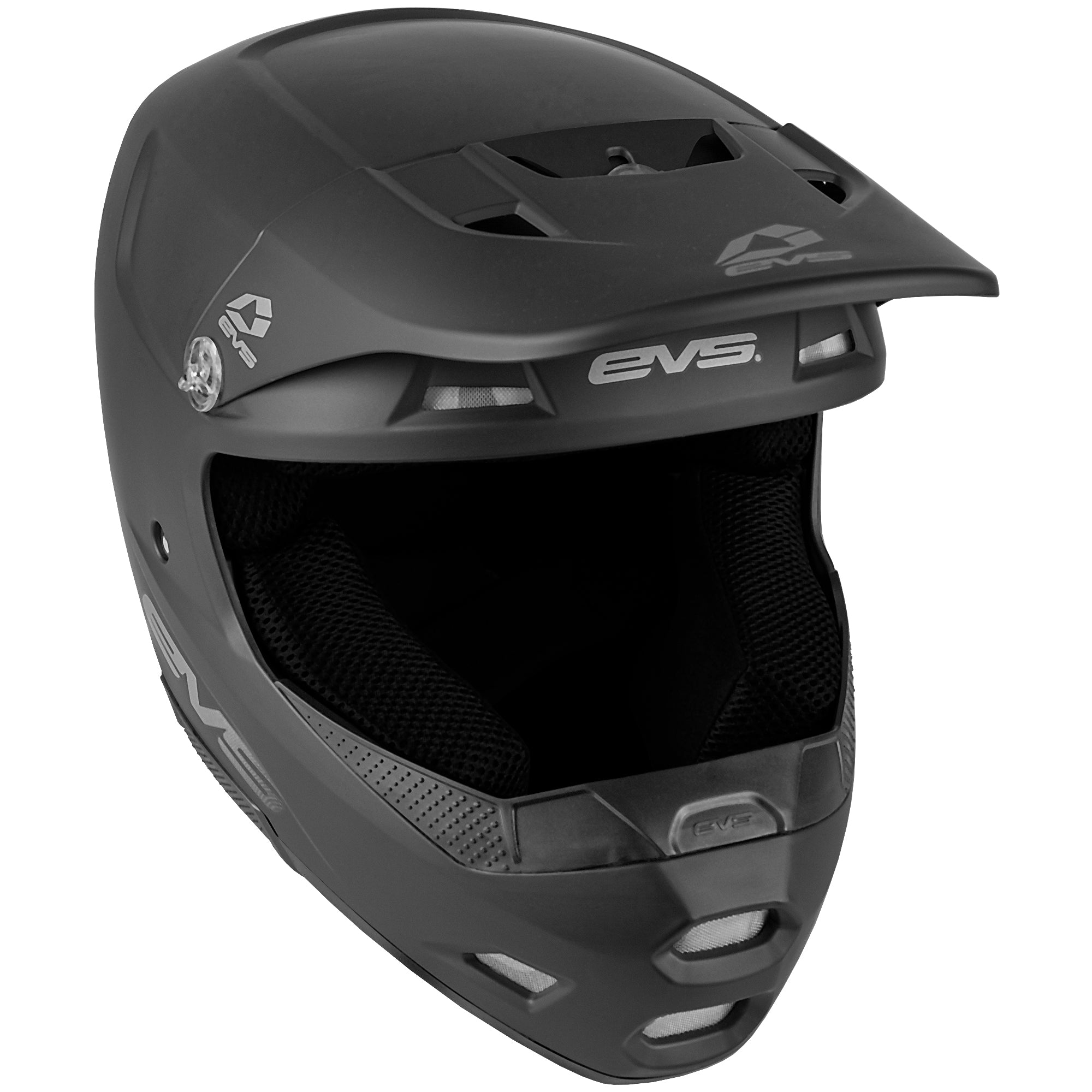 T3 Youth Helmet - Solid Matte Black - EVS Sports