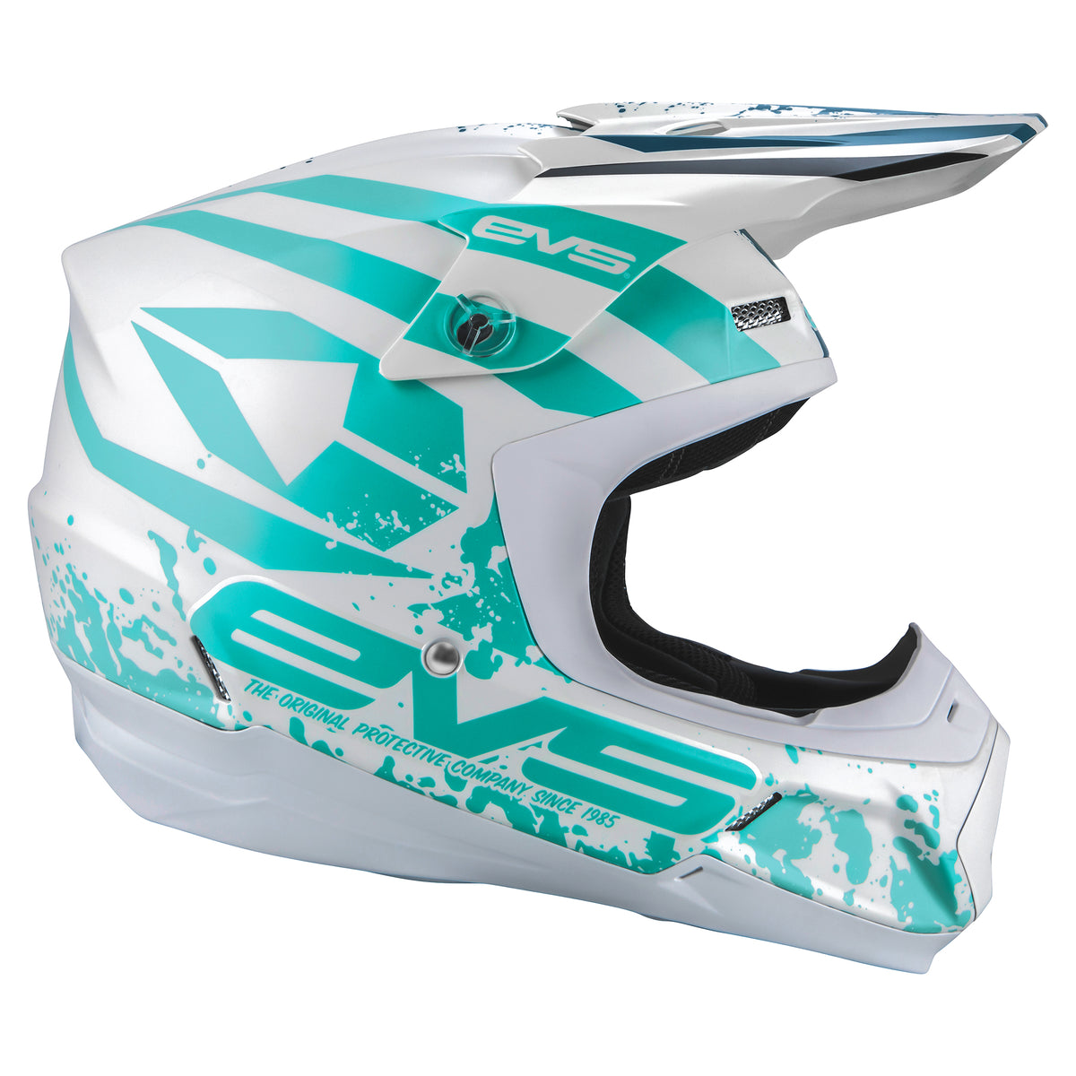 T5 Helmet - Grappler Matte White - EVS Sports