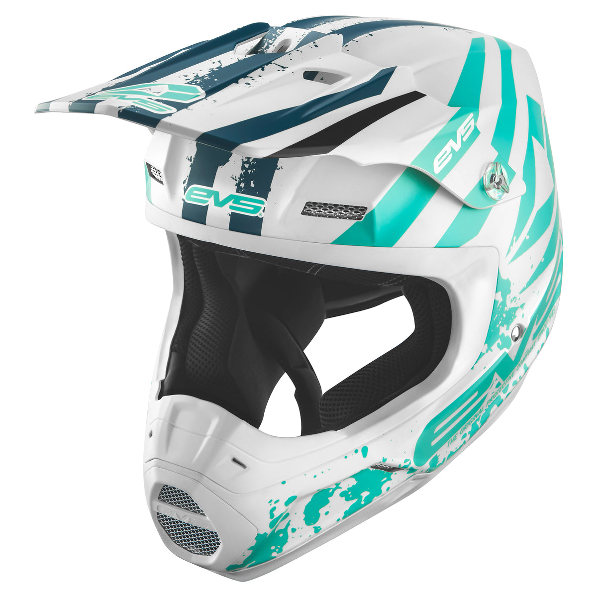 T5 Helmet - Grappler Matte White - EVS Sports