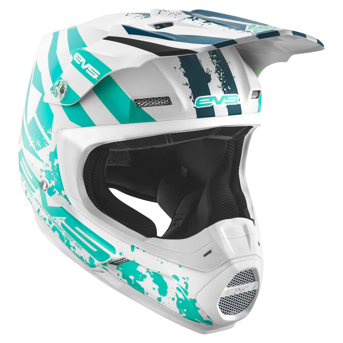 T5 Helmet - Grappler Matte White - EVS Sports