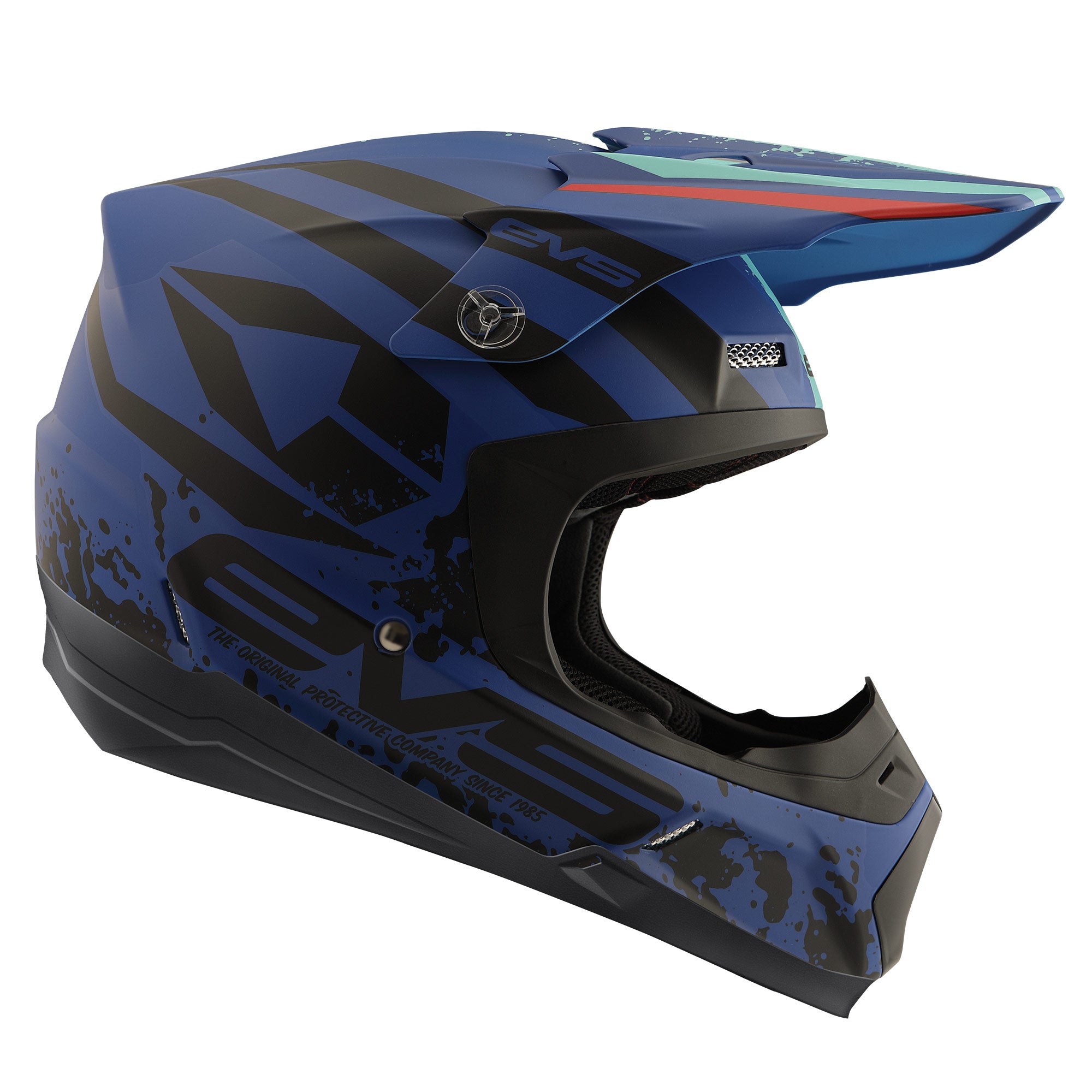 T5 Helmet - Grappler Matte Dark Blue - EVS Sports