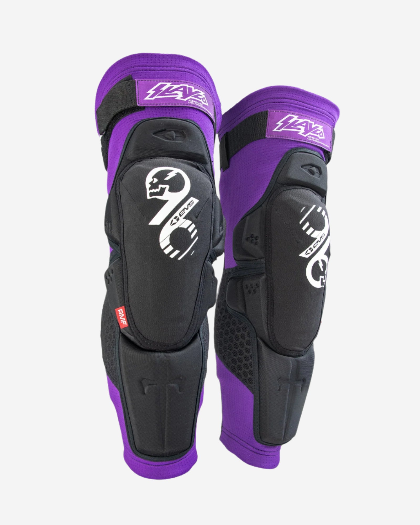 EVS SLAY96K-XXL - Slayco96 Knee Guard Pair Purple/Black