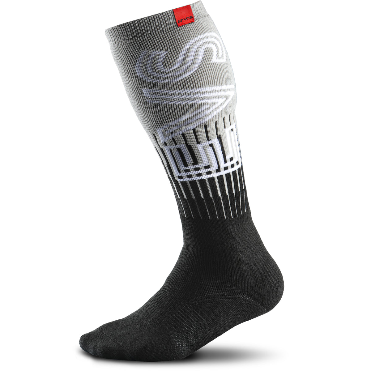 Moto Socks - Torino Black/Grey - EVS Sports